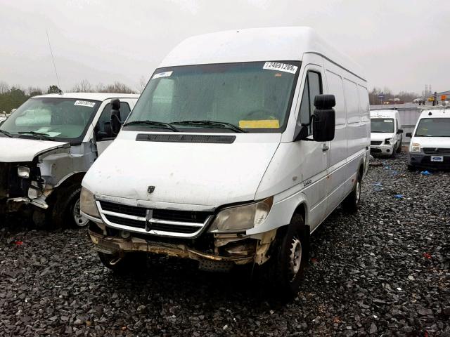 WD0PD744465963155 - 2006 DODGE SPRINTER 2 WHITE photo 2