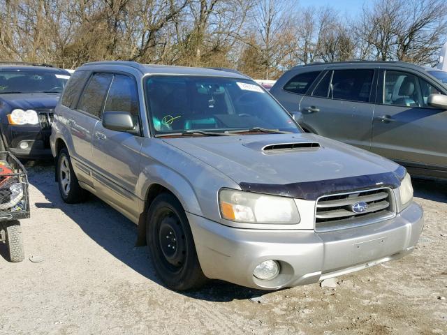 JF1SG69645H737330 - 2005 SUBARU FORESTER 2 SILVER photo 1