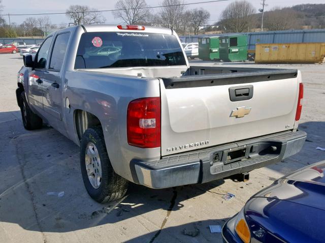 3GCEC13C78G136433 - 2008 CHEVROLET SILVERADO SILVER photo 3