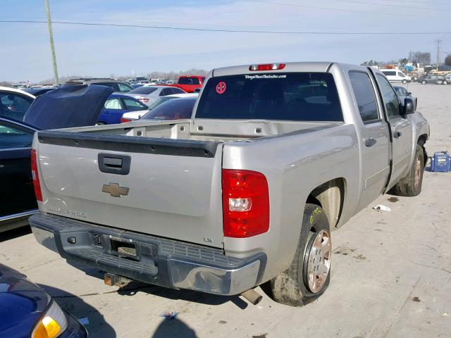 3GCEC13C78G136433 - 2008 CHEVROLET SILVERADO SILVER photo 4