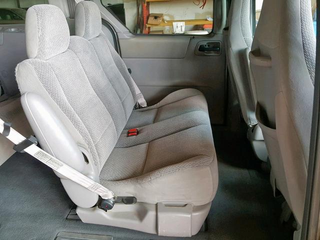 2FMZA5142XBA96687 - 1999 FORD WINDSTAR L GRAY photo 6