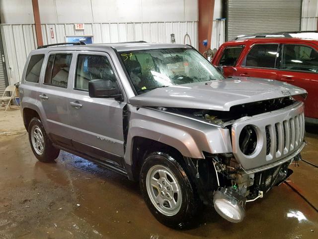 1C4NJRBB6GD595056 - 2016 JEEP PATRIOT SP GRAY photo 1