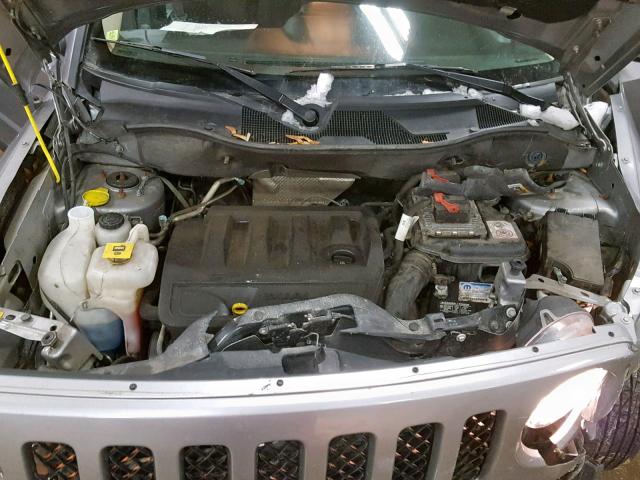 1C4NJRBB6GD595056 - 2016 JEEP PATRIOT SP GRAY photo 7