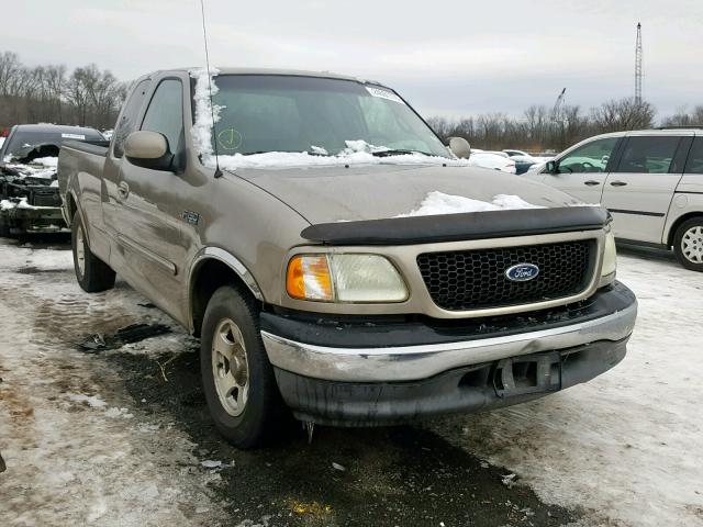 1FTRX17232KA94561 - 2002 FORD F150 BEIGE photo 1