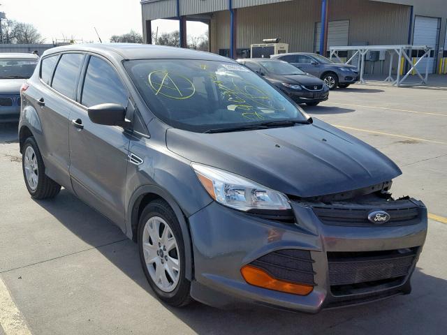 1FMCU0F76GUB97020 - 2016 FORD ESCAPE S GRAY photo 1