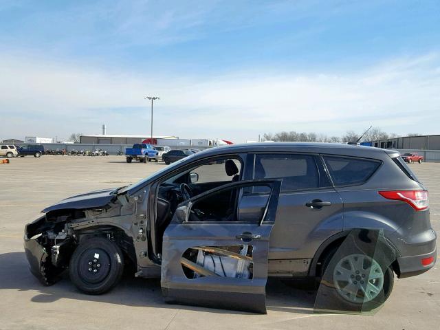 1FMCU0F76GUB97020 - 2016 FORD ESCAPE S GRAY photo 9