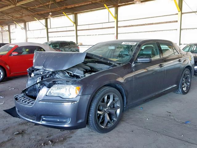 2C3CCAAG0DH556224 - 2013 CHRYSLER 300 GRAY photo 2