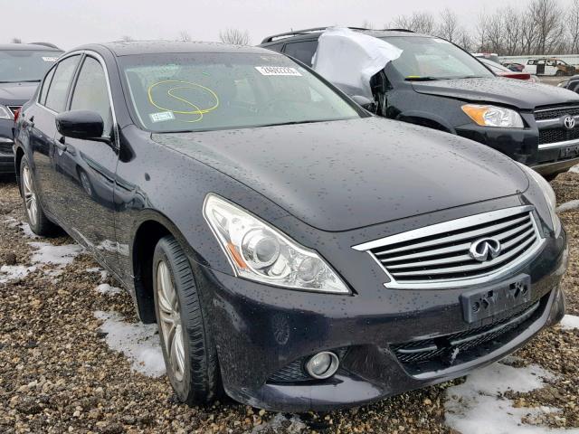 JN1CV6AR9DM352283 - 2013 INFINITI G37 BLACK photo 1