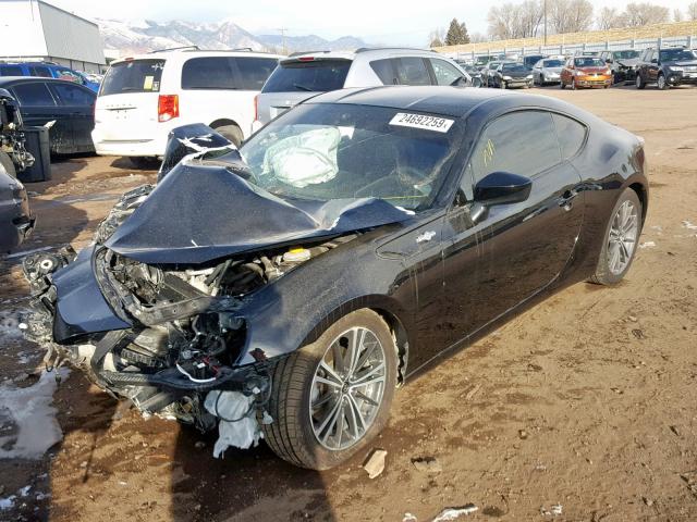 JF1ZNAA19G9700262 - 2016 TOYOTA SCION FR-S BLACK photo 2