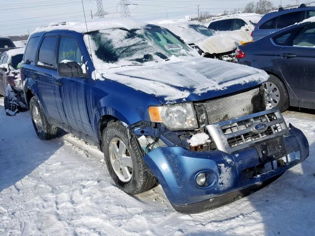 1FMCU9DG3AKC23308 - 2010 FORD ESCAPE XLT BLUE photo 1