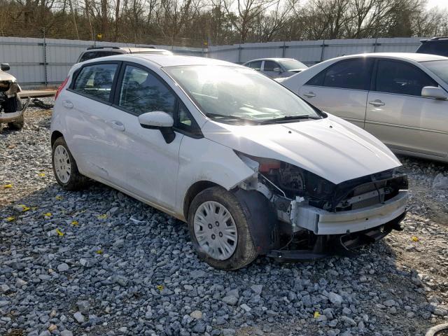 3FADP4TJ5JM108160 - 2018 FORD FIESTA S WHITE photo 1