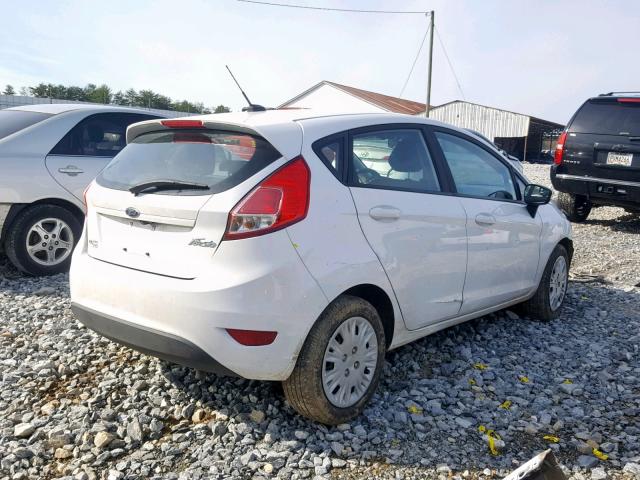 3FADP4TJ5JM108160 - 2018 FORD FIESTA S WHITE photo 4