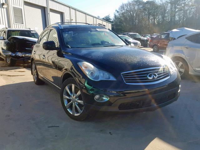 JNKAJ09F28M358678 - 2008 INFINITI EX35 BASE BLACK photo 1
