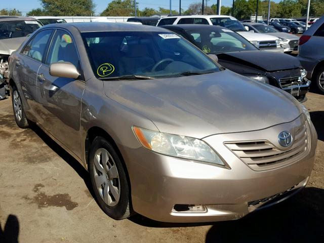4T1BE46K47U022432 - 2007 TOYOTA CAMRY NEW GOLD photo 1