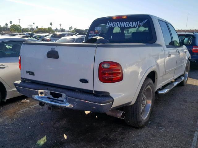 1FTRW07L73KA18073 - 2003 FORD F150 SUPER WHITE photo 4