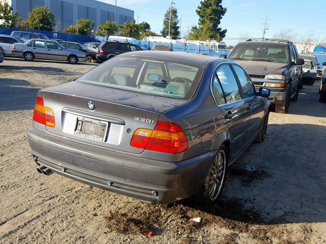 WBAEV53452KM20943 - 2002 BMW 330 I BLUE photo 4