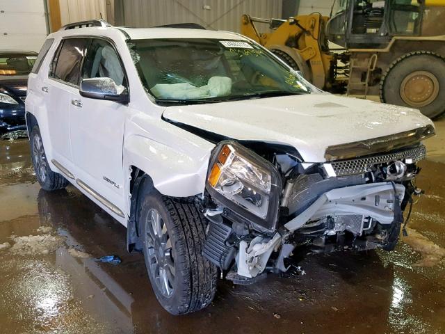 2GKFLVE30G6155106 - 2016 GMC TERRAIN DE WHITE photo 1