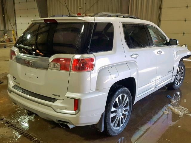 2GKFLVE30G6155106 - 2016 GMC TERRAIN DE WHITE photo 4