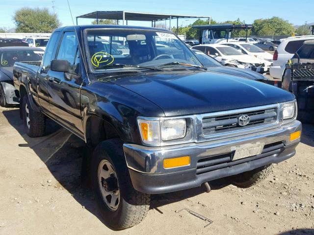 JT4RN13P9P6054430 - 1993 TOYOTA PICKUP 1/2 BLACK photo 1