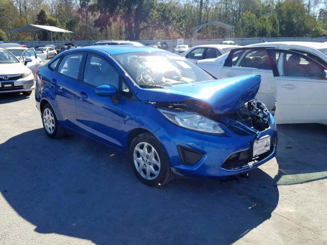 3FADP4AJ2BM225344 - 2011 FORD FIESTA S BLUE photo 1