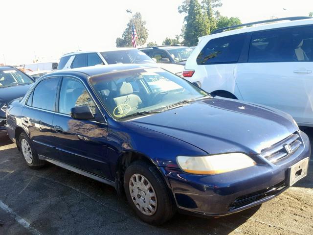 1HGCF86662A036294 - 2002 HONDA ACCORD VAL BLUE photo 1