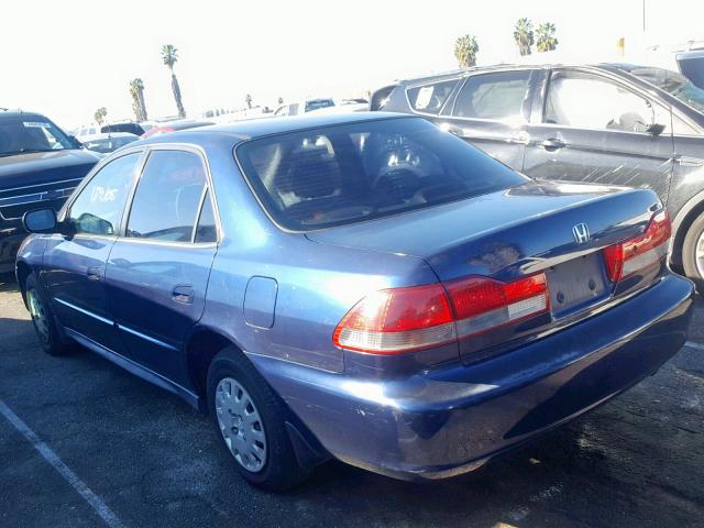 1HGCF86662A036294 - 2002 HONDA ACCORD VAL BLUE photo 3