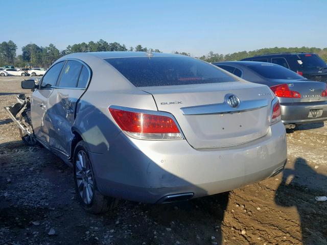 1G4GC5E3XDF169981 - 2013 BUICK LACROSSE SILVER photo 3