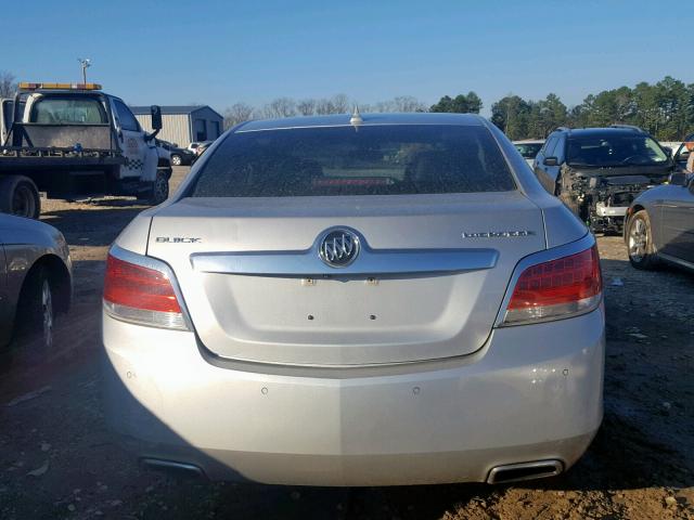 1G4GC5E3XDF169981 - 2013 BUICK LACROSSE SILVER photo 9