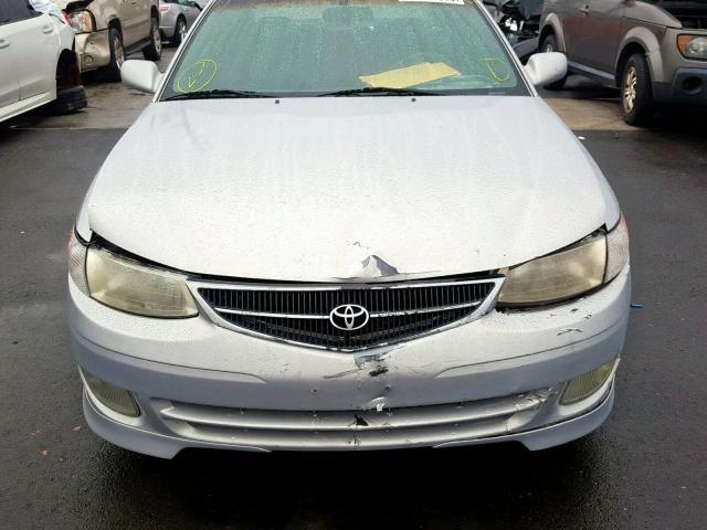 2T1CF22P3XC236434 - 1999 TOYOTA CAMRY SOLA SILVER photo 9