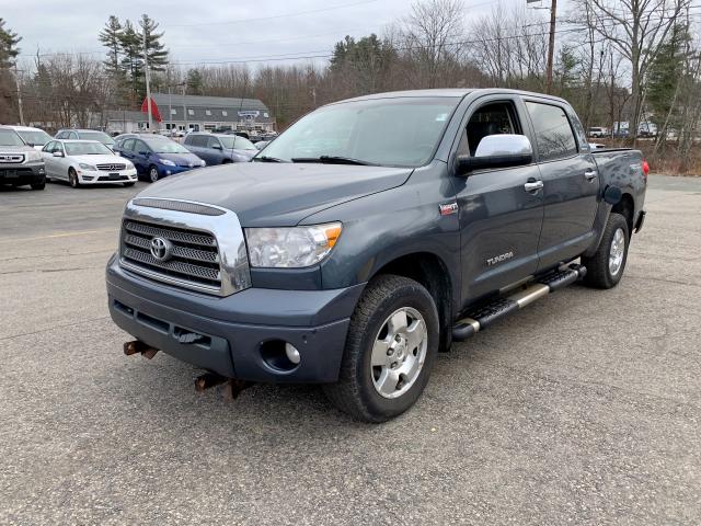 5TBDV58118S521839 - 2008 TOYOTA TUNDRA CRE BLUE photo 1