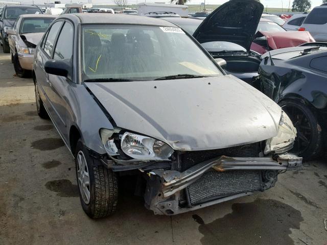 2HGES16365H620749 - 2005 HONDA CIVIC DX V GRAY photo 1