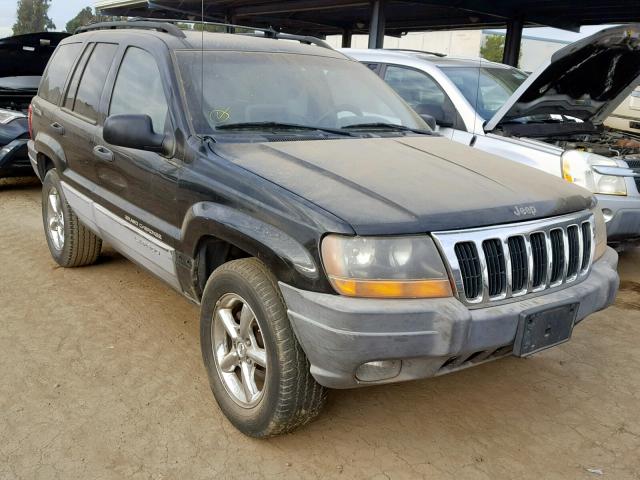 1J4GW48N2YC115563 - 2000 JEEP GRAND CHER BLACK photo 1