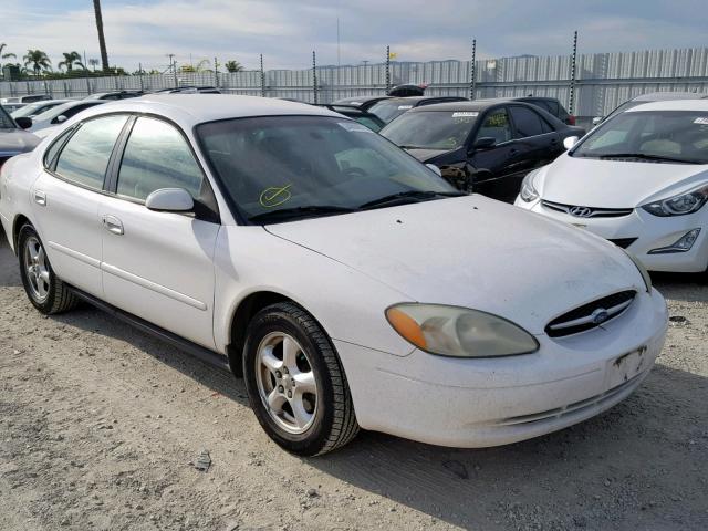 1FAFP55U02A168111 - 2002 FORD TAURUS SES WHITE photo 1