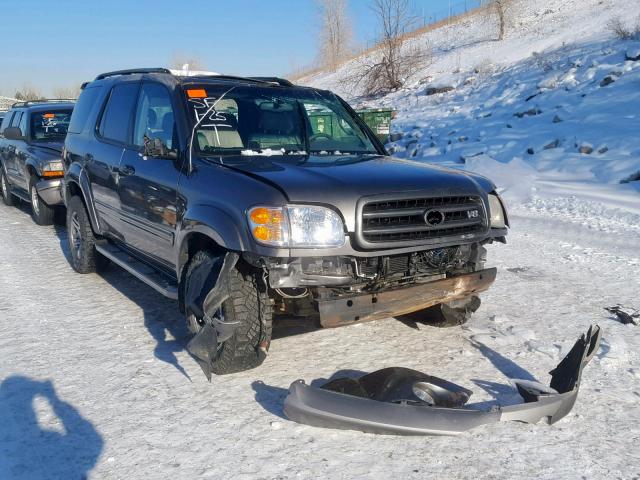 5TDBT48A63S194846 - 2003 TOYOTA SEQUOIA LI GRAY photo 1