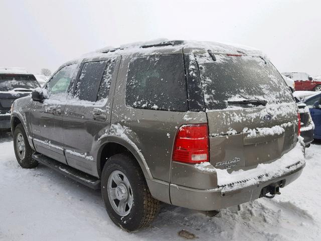 1FMZU75W32ZA92586 - 2002 FORD EXPLORER L GRAY photo 3