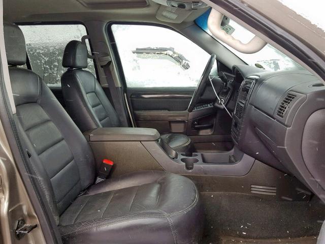 1FMZU75W32ZA92586 - 2002 FORD EXPLORER L GRAY photo 5