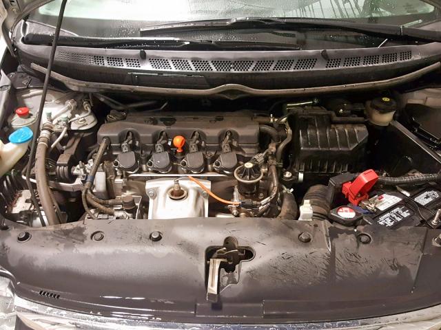 2HGFA1F93AH315621 - 2010 HONDA CIVIC EXL SILVER photo 7