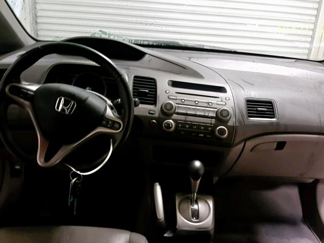 2HGFA1F93AH315621 - 2010 HONDA CIVIC EXL SILVER photo 9