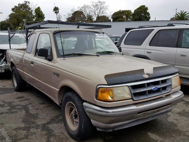 1FTCR14U5PPB26488 - 1993 FORD RANGER SUP GOLD photo 1