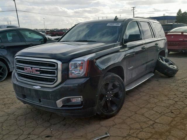 1GKS2AKC1GR470595 - 2016 GMC YUKON SLE BLACK photo 2