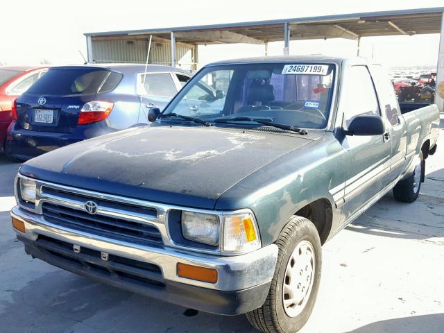 JT4RN93P4R5094132 - 1994 TOYOTA PICKUP 1/2 GREEN photo 2