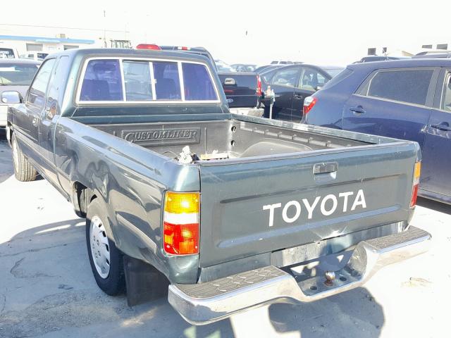 JT4RN93P4R5094132 - 1994 TOYOTA PICKUP 1/2 GREEN photo 3