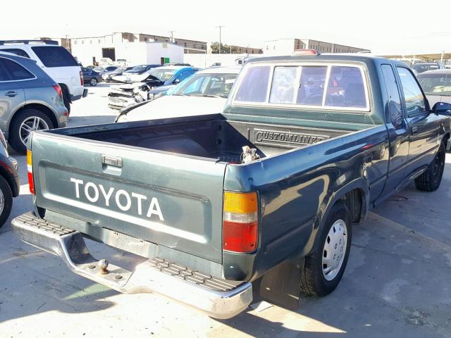 JT4RN93P4R5094132 - 1994 TOYOTA PICKUP 1/2 GREEN photo 4