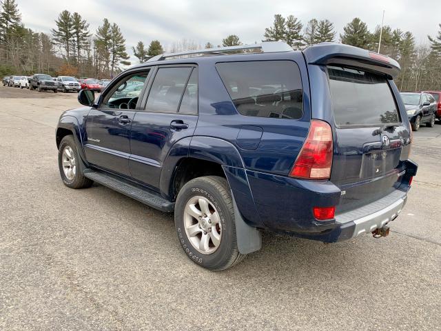 JTEBU14RX58040392 - 2005 TOYOTA 4RUNNER SR BLUE photo 3