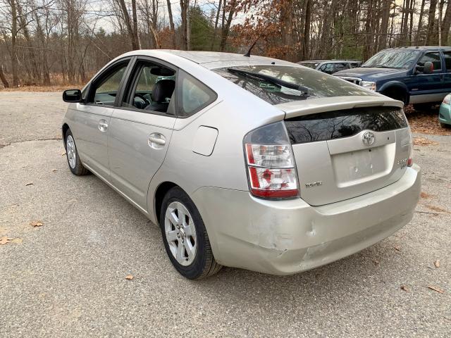 JTDKB20U157030530 - 2005 TOYOTA PRIUS SILVER photo 3