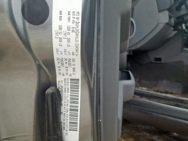 1J8HG48PX7C535751 - 2007 JEEP COMMANDER Boz foto 10