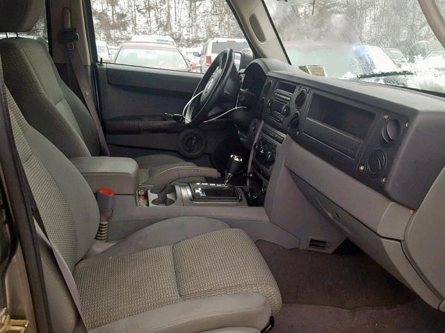 1J8HG48PX7C535751 - 2007 JEEP COMMANDER Boz foto 5