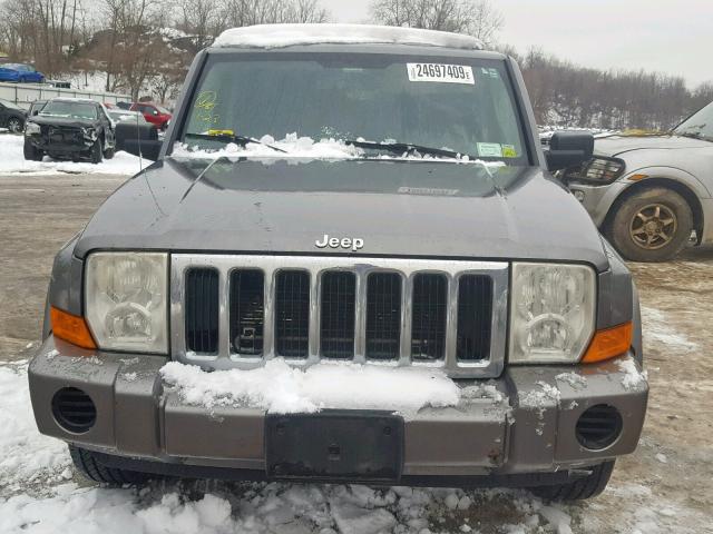 1J8HG48PX7C535751 - 2007 JEEP COMMANDER Boz foto 9