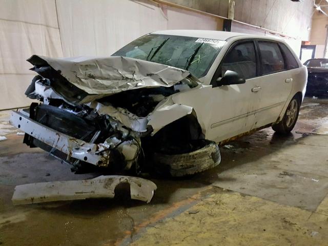 1G1ZT62845F185851 - 2005 CHEVROLET MALIBU MAX WHITE photo 2