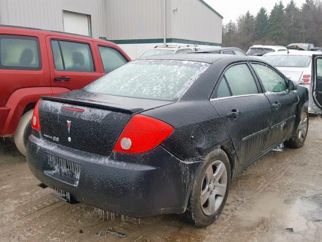 1G2ZG57B184120602 - 2008 PONTIAC G6 BASE BLACK photo 4